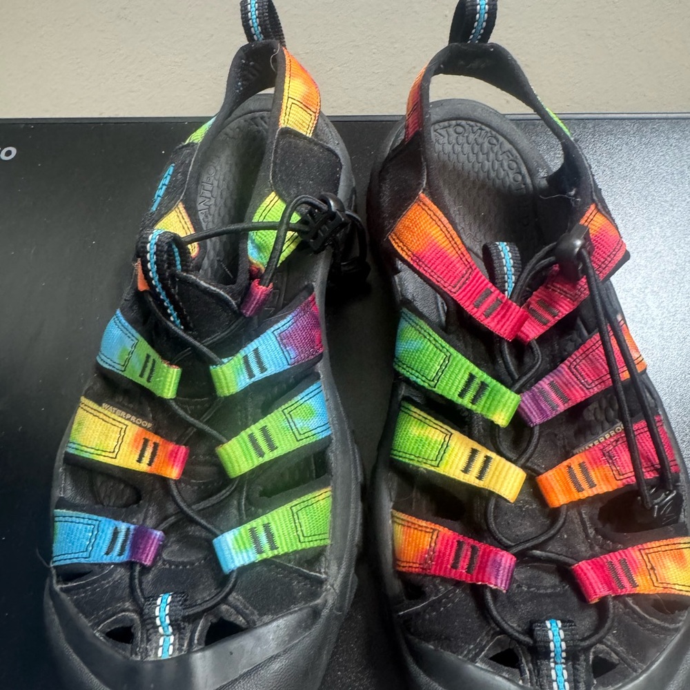 Keen Black Sandals Newport Retro Design - Picture 4 of 6